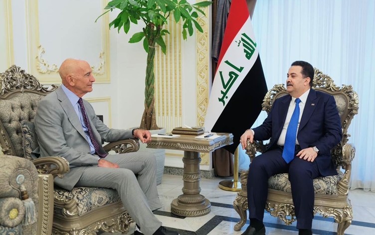 Irak Başbakanı Sudani, Tom Barrack ile bir araya geldi