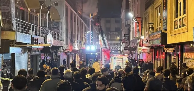 Van’da otel yangını kontrol altına alındı