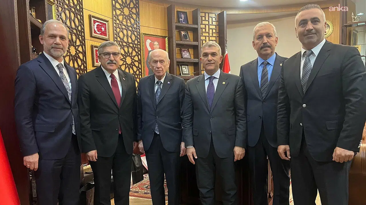 AK Partili Yayman Bahçeli’yi ziyaret etti
