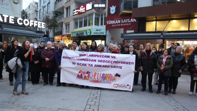 İzmir ve Adana’da 10 Ocak kadın mitingine çağrı