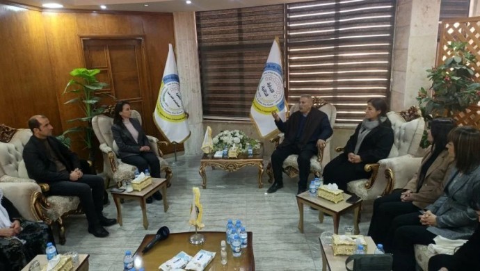 Kuzey ve Doğu Suriye’ye giden heyet temaslara başladı