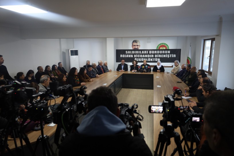 Diyarbakır’da Suriye açıklaması: ‘Süreci bizden taraf bozmak istiyorlar, biz bozmayacağız’