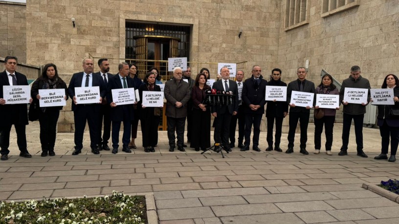 DEM Parti’den Meclis’te açıklama: Kürde sıkılan her kurşun demokrasiye sıkılmıştır