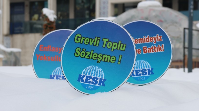 KESK toplu iş bırakmaya gitti: Geçinemiyoruz, grevdeyiz
