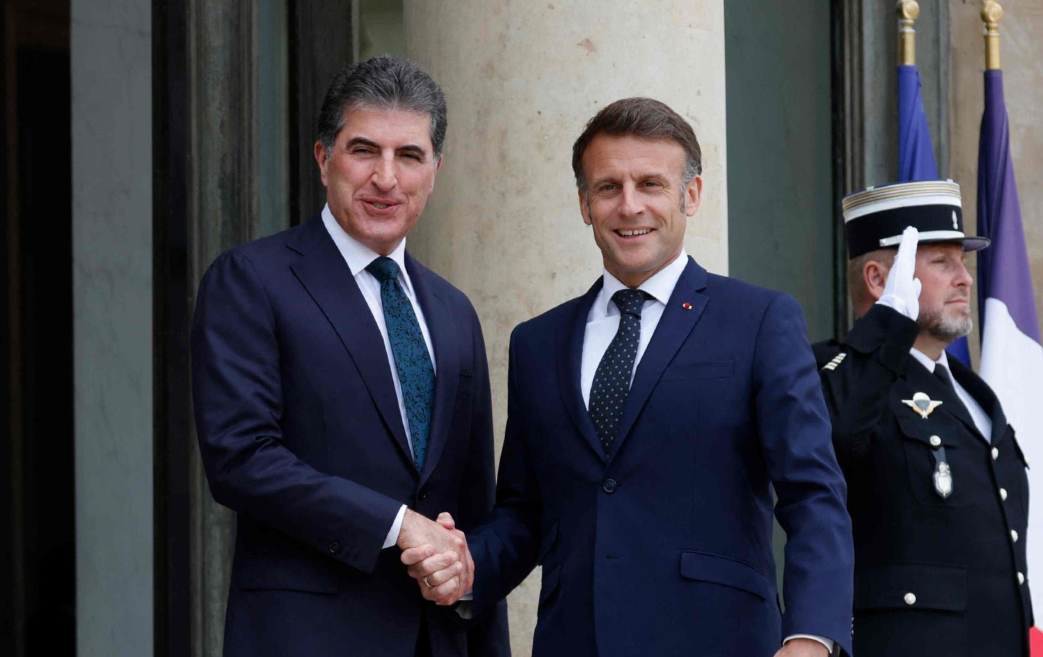 Neçirvan Barzani’den Macron’a mesaj: Suriye’de Kürtlerin anayasal hakları korunmalı