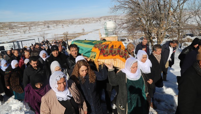 Barış Annesi Hediye Duman son yolculuğuna uğurlandı