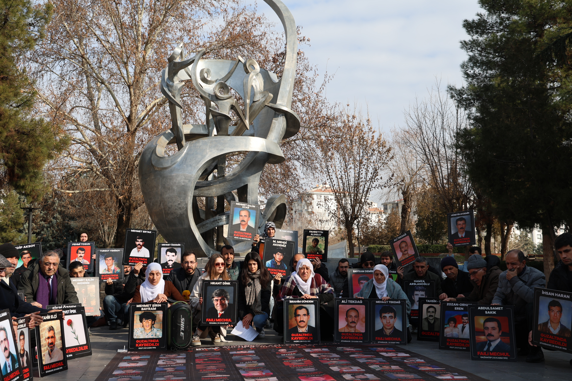Kayıp yakınları Hrant Dink ve Abdullah Canan için adalet istedi