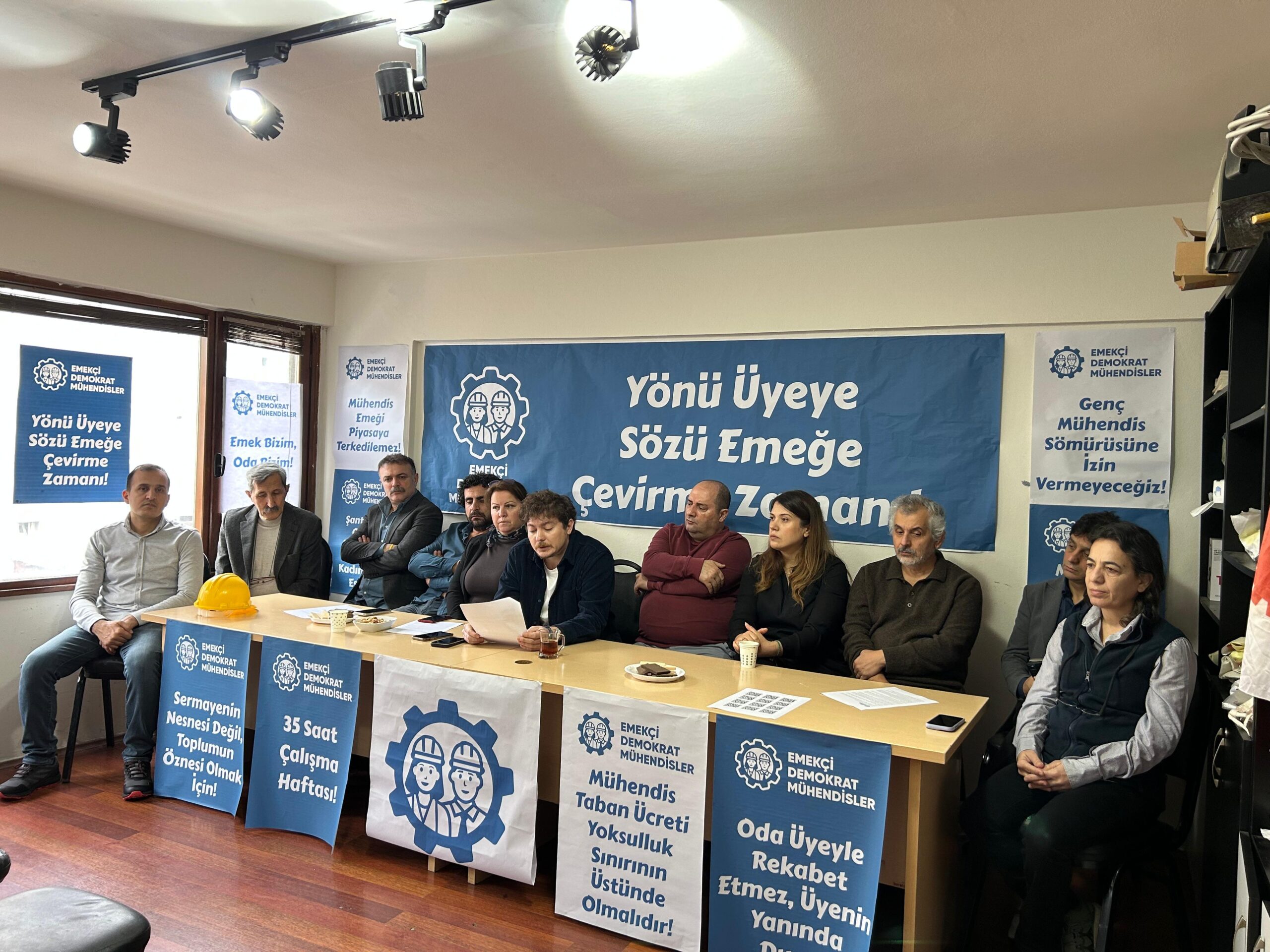 Emekçi Demokrat Mühendisler MMO İstanbul Şubesi yönetimine aday oldu