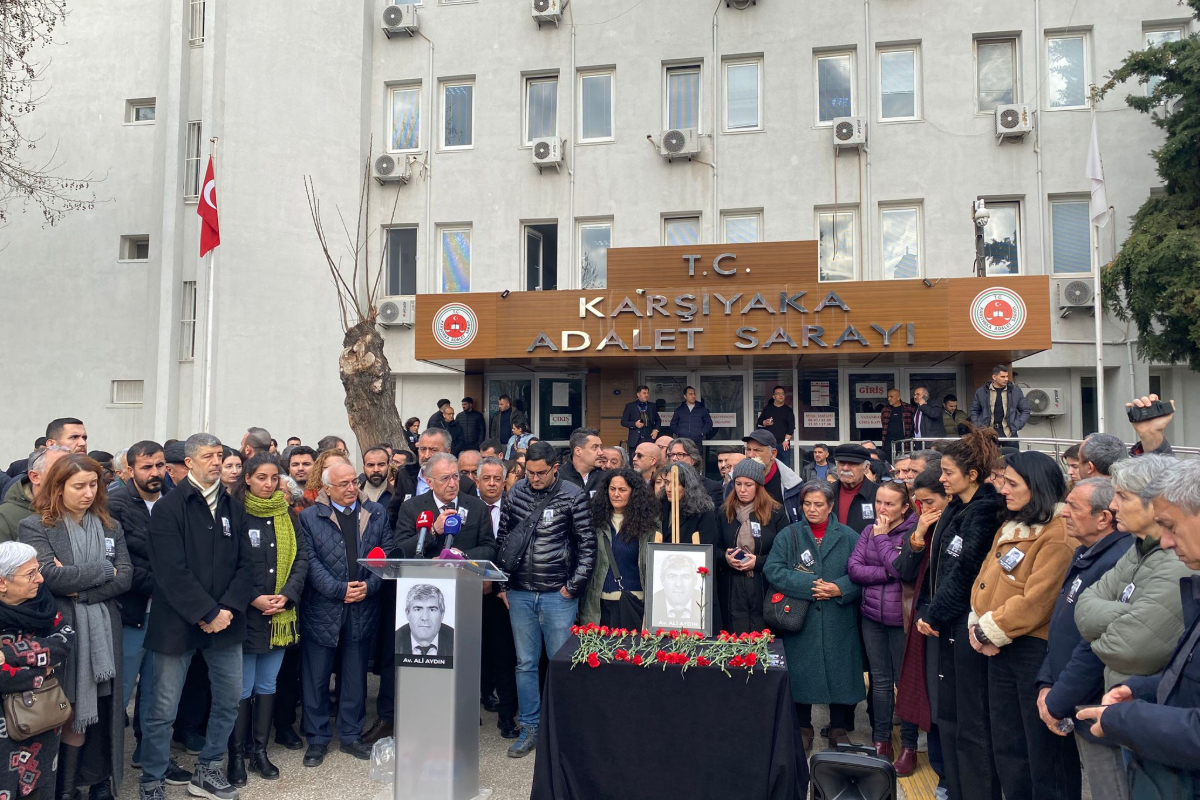 İzmir Barosu’ndan Ali Aydın için açıklama: Bu cinayet bizi yolumuzdan çevirmeyecek