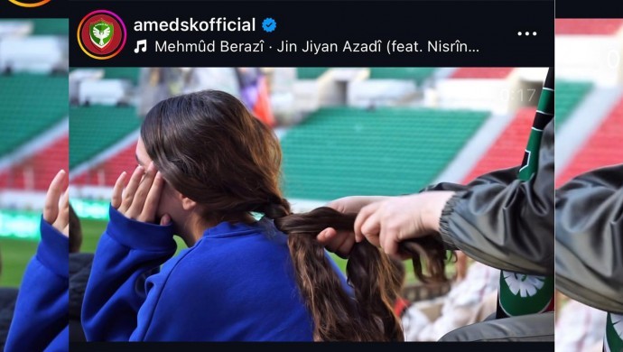 Amedspor ve kulüp başkanı saç örme videosu nedeniyle PFDK’ya sevk edildi