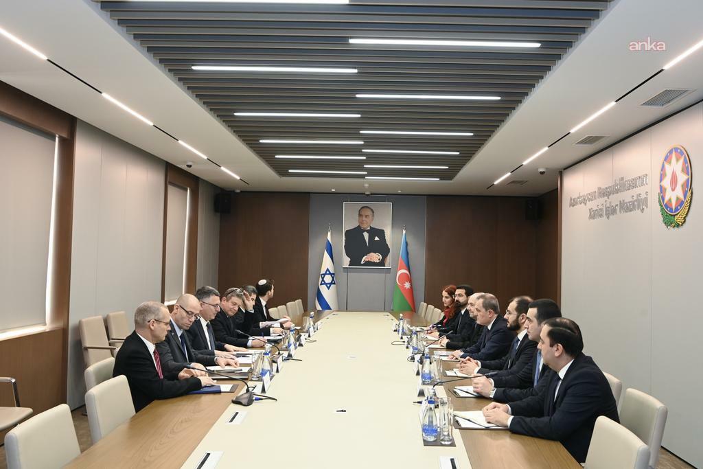 İsrail ve Azerbaycan’dan ‘stratejik ortaklık’ mesajı: İsrail Dışişleri Bakanı Sa’ar temaslarda bulundu