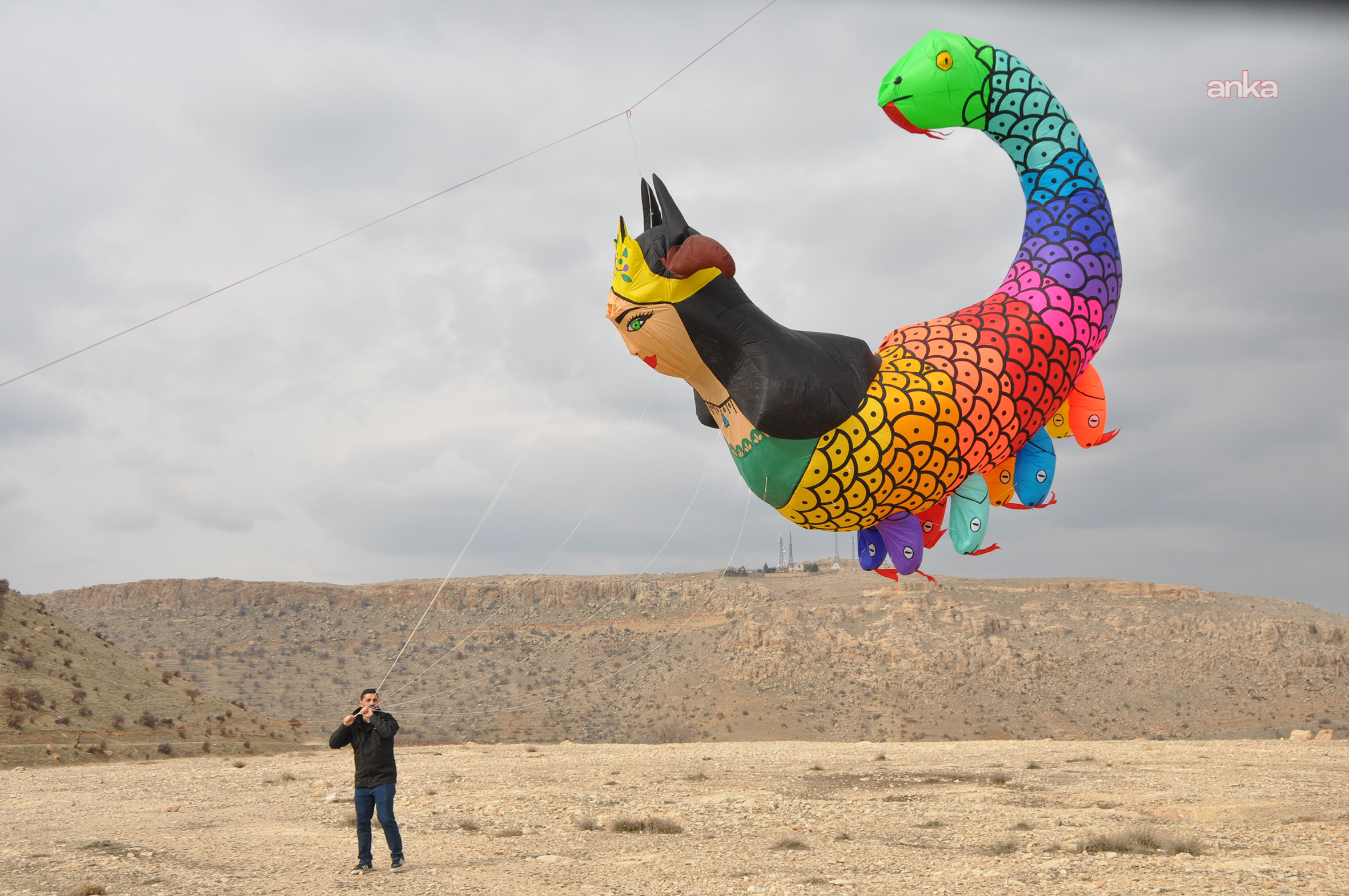 Mardinli uçurtma ustası Şahmeran ve Meleke Tavus uçurtmalarıyla festivale katılacak