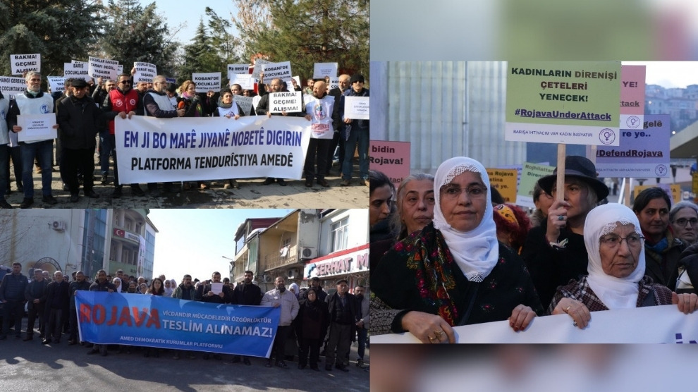 Kuzey ve Doğu Suriye’deki kuşatmaya tepkiler: ‘Masada çözmeye davet ediyoruz’