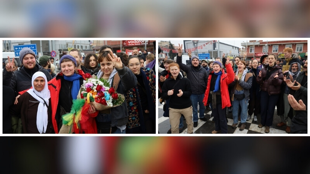 14 farklı ülkeden yola çıkan Halklar Karavanı Suruç’ta