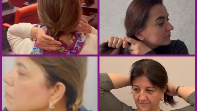 DEM Parti’nin kadın milletvekilleri de ‘saç örgüsü’ kampanyasına katıldı