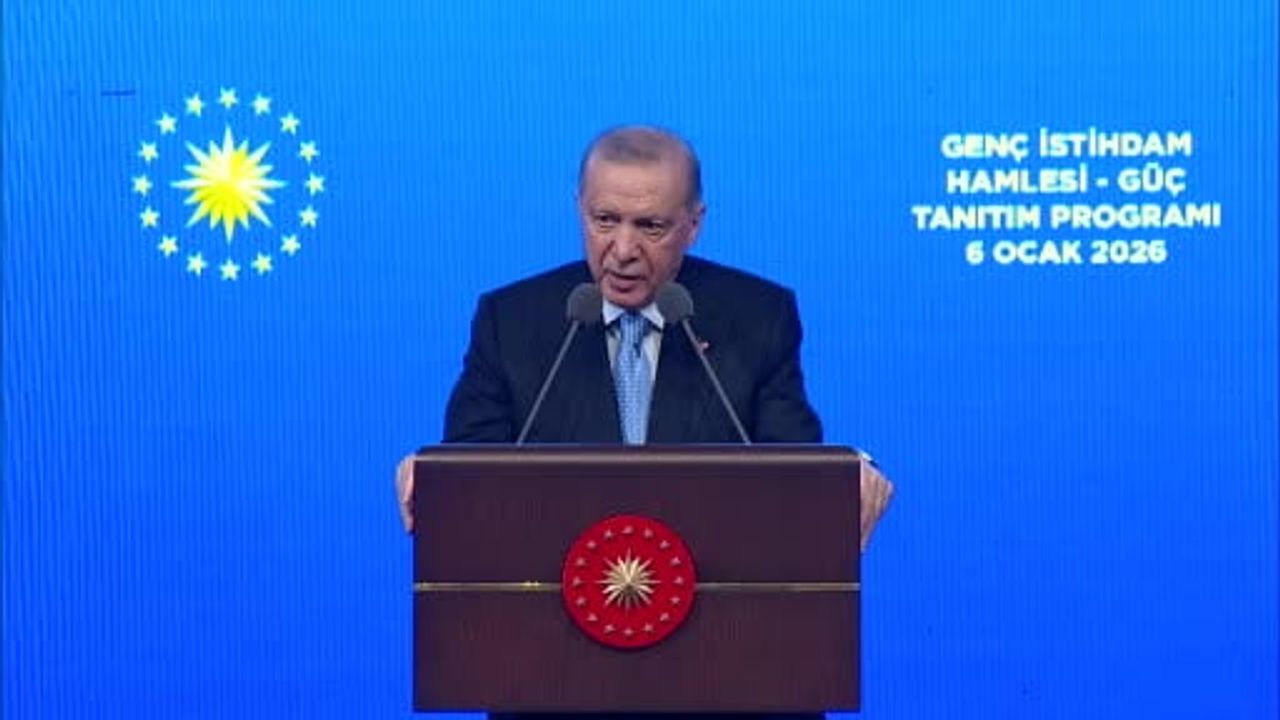 Cumhurbaşkanı Erdoğan: Devletin genç istihdamındaki rolünü yeniden tanımlıyoruz