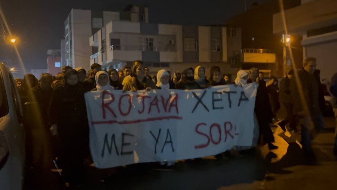 Halep saldırıları protesto edildi