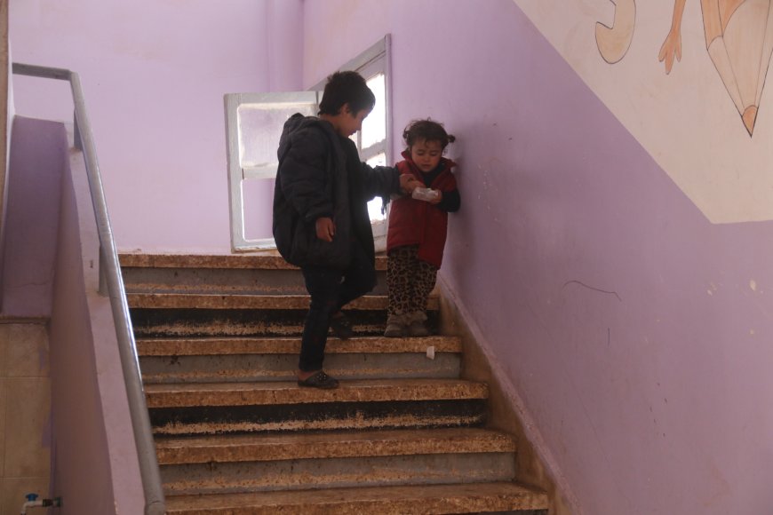 Saldırıların gölgesinde kalan hayatlar: Kuşuyla göç eden çocuk