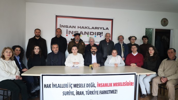 İHD’den Kuzey ve Doğu Suriye için insanlık nöbeti : Yan yana durmak tarihsel sorumluluk