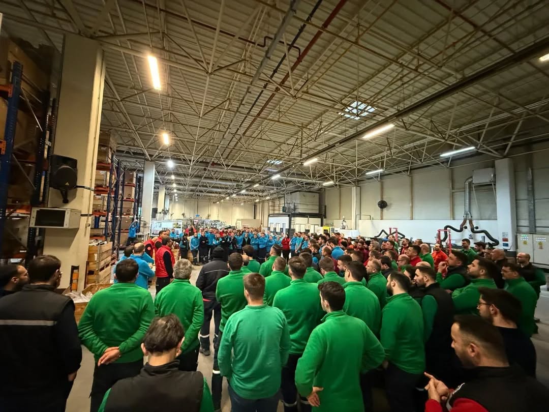 Metal işçilerinden MESS’e karşı 1 saatlik iş bırakma eylemi