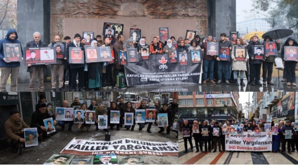 Kayıp yakınlarından üç kentte açıklamalar: Gülistan Doku ve Bedri Alağam nerede?