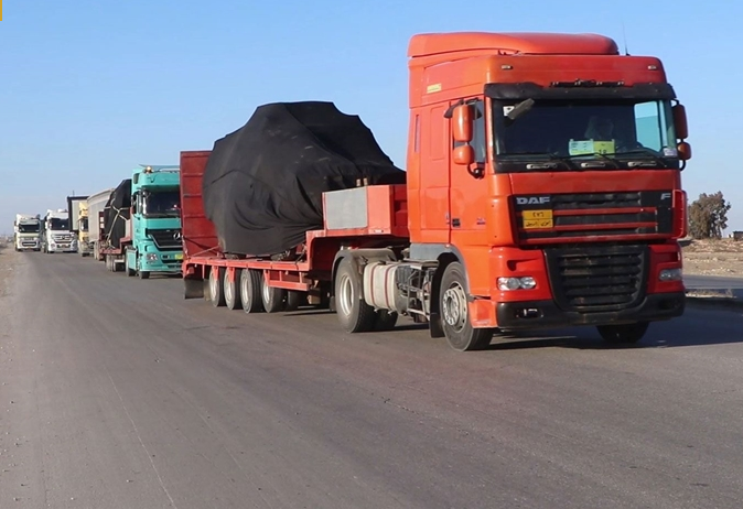 Uluslararası Koalisyon’dan Kuzeydoğu Suriye’ye askeri ve lojistik sevkiyat