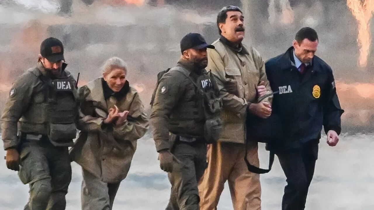 Maduro çifti insanlık dışı koşullarıyla gündemde olan hapishanede tutuluyor