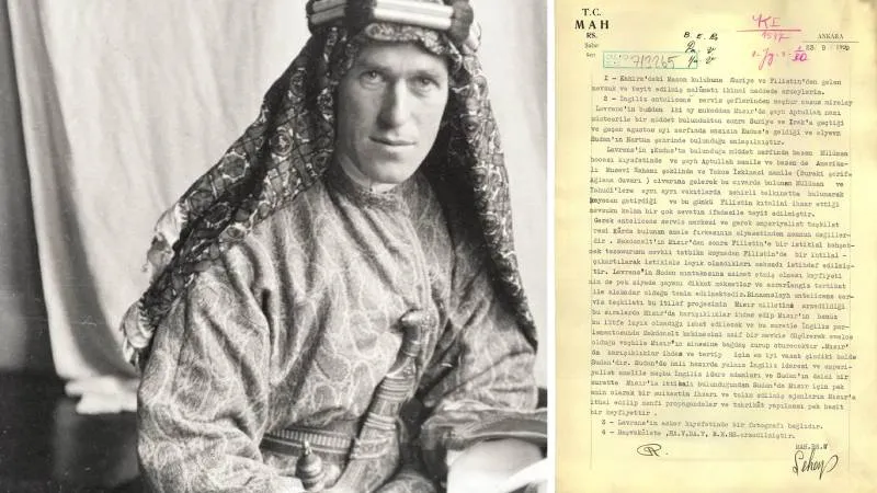 MİT’ten ‘Arabistanlı Lawrence’ belgesi