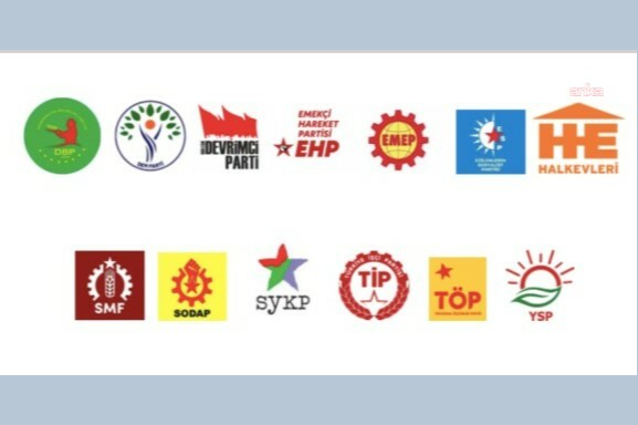 Kuey ve Doğu Suriye’ye saldırılar: 13 siyasi partiden ortak açıklama