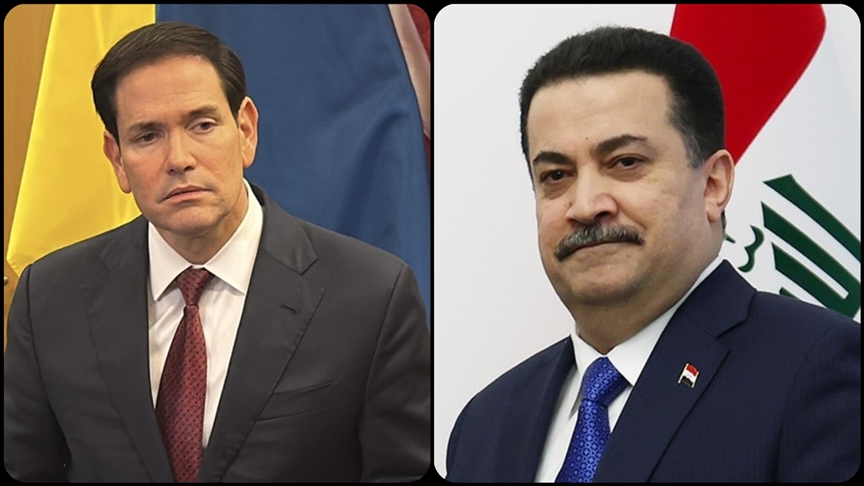 ABD Dışişleri Bakanı Rubio ile Irak Başbakanı Sudani görüştü