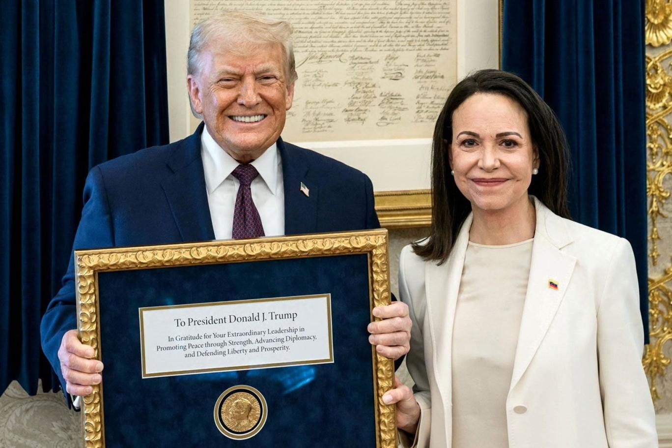 Norveçli siyasetçilerden Nobel ödülünü Trump’a veren Machado’ya tepki