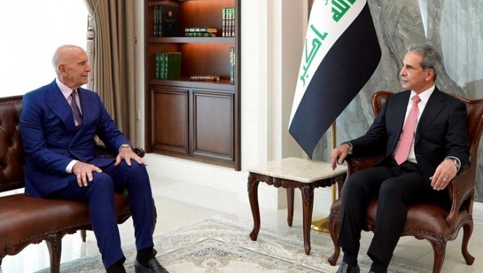 Irak Yüksek Yargı Konseyi Başkanı ile Tom Barrack görüştü
