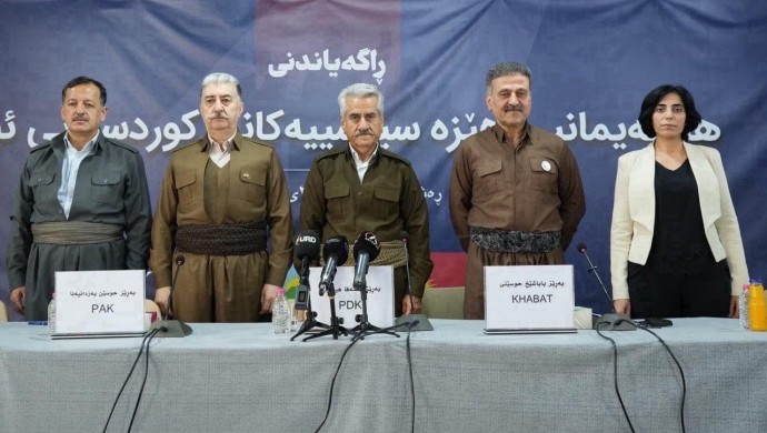 İran’da 5 Kürt partisinden yeni ittifak