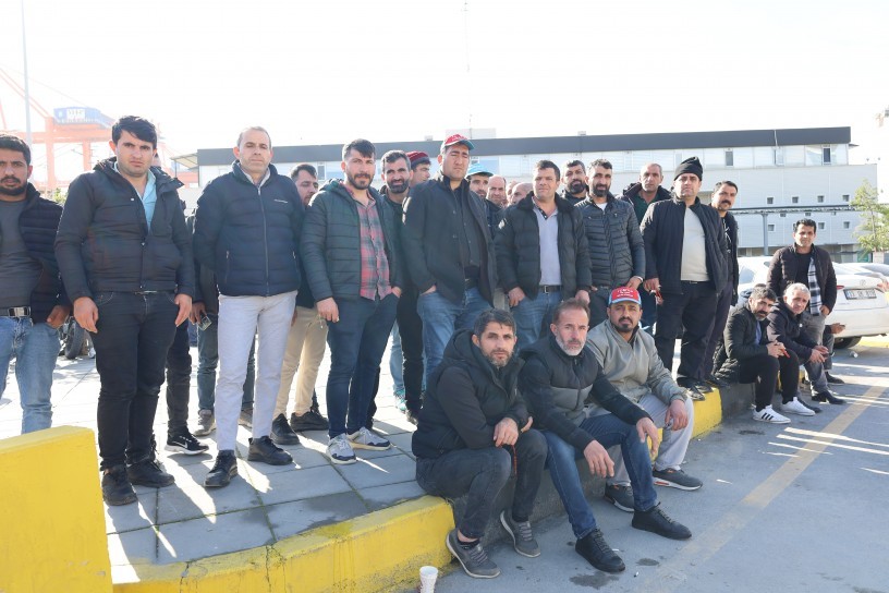 Mersin Limanı’nda 185 işçinin eylemi 36’ncı gününde: Sendikalı olmak suç mu?