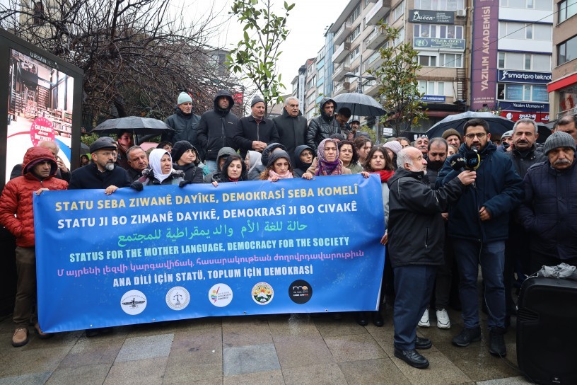 İstanbul’da ortak açıklama: Ana dillerine statü, toplum için demokrasi