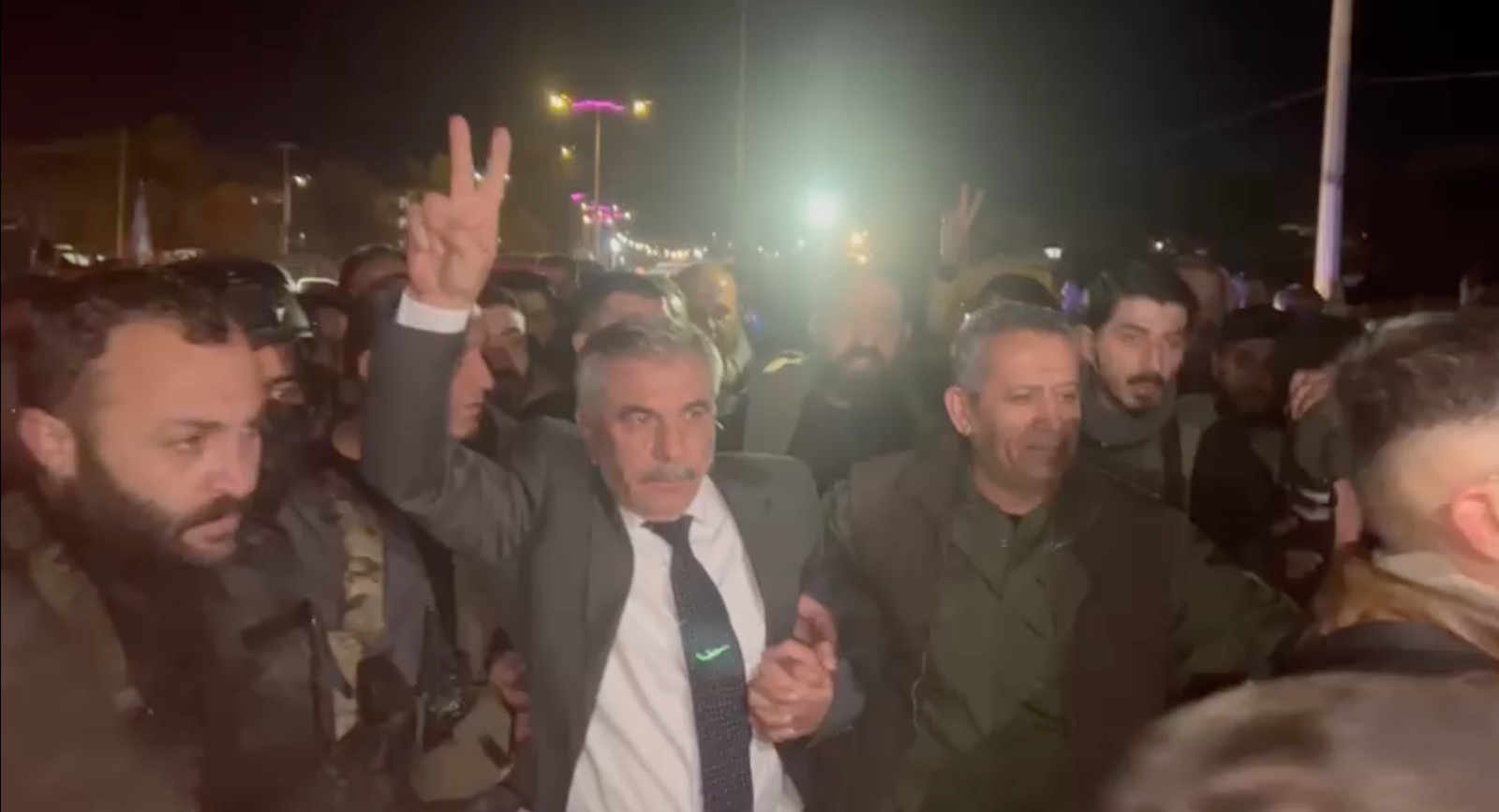 Haseke’nin yeni Kürt valisi Nureddin Ahmed törenle karşılandı