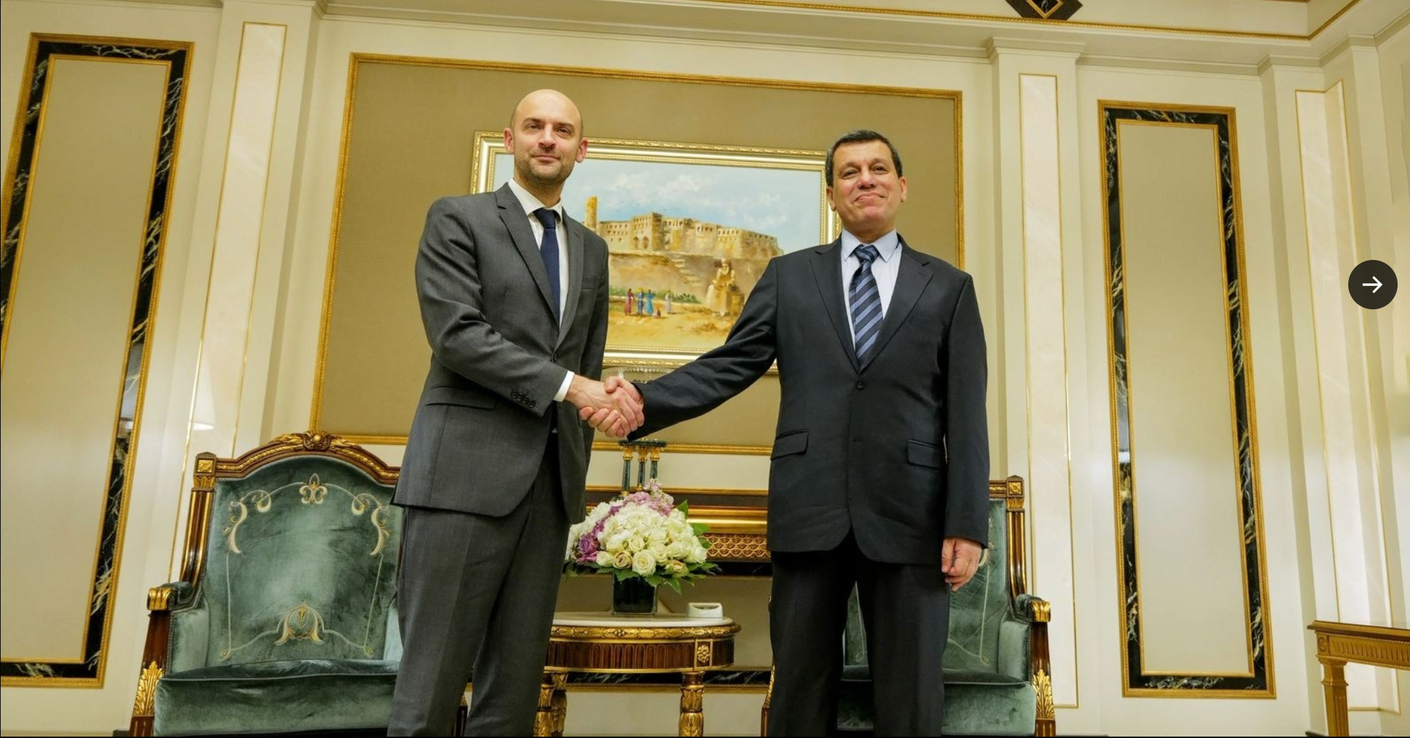 Fransa Dışişleri Bakanı Barrot Mazlum Abdi ile bir araya geldi