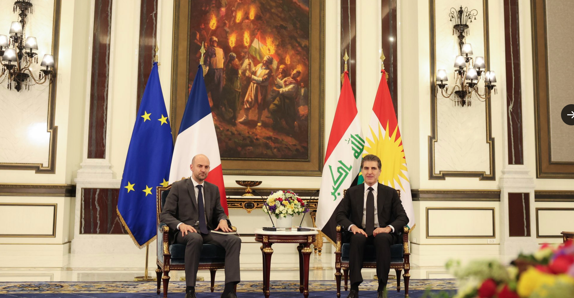 Barrot’nun Orta Doğu turu sürüyor: Neçirvan Barzani ile görüştü