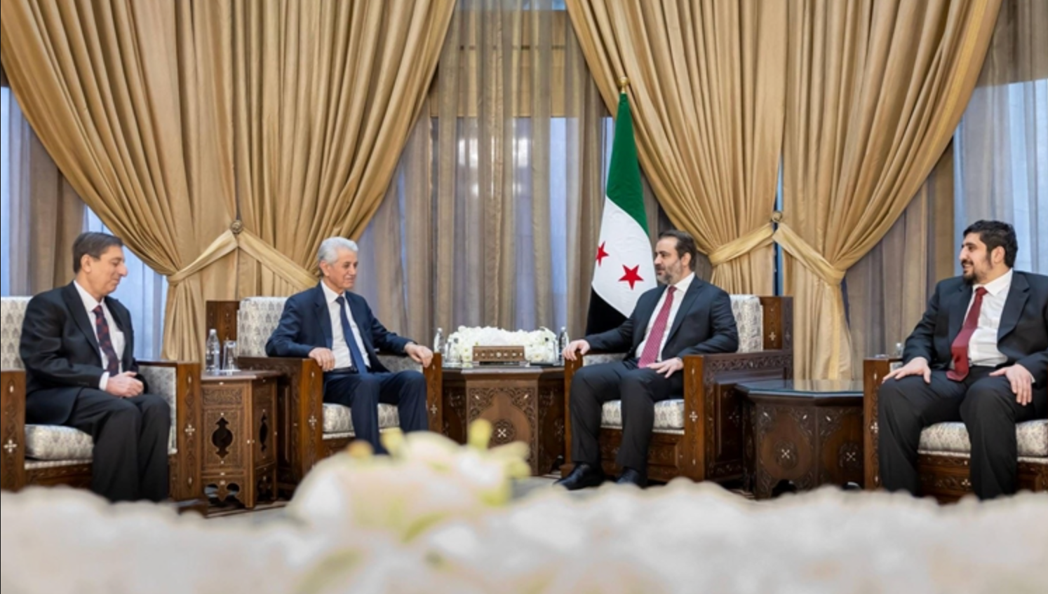 ENKS heyeti Şam’da: Kürtlerin anayasal statüsü talebi