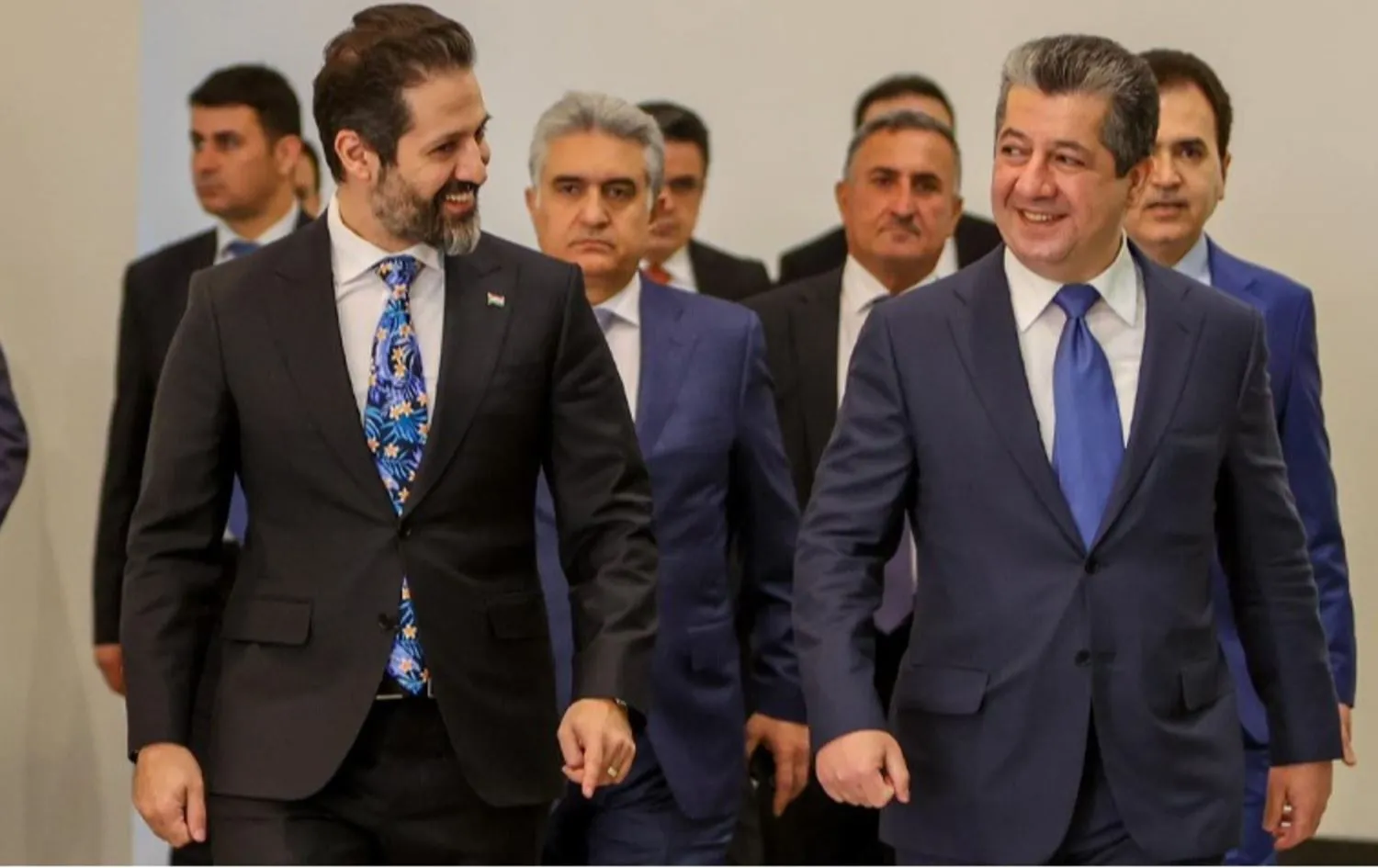 Hükümet kurma çabaları sürüyor: Başbakan Mesrur Barzani ile Kubat Talabani bir araya geldi