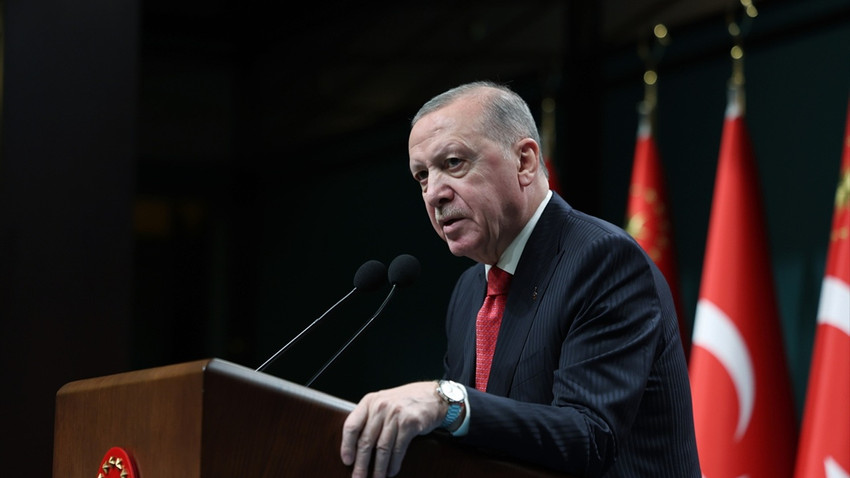 Cumhurbaşkanı Erdoğan: Bölge ateş çemberine sürüklenme riskiyle karşı karşıya