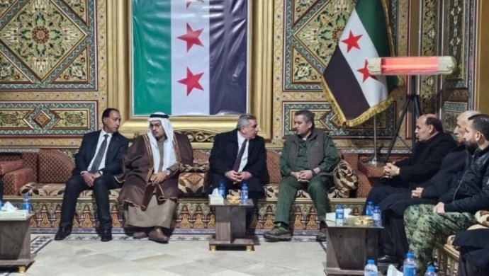 Heseke Valisi, Kürt ve Arap kanaat önderlerini kabul etti