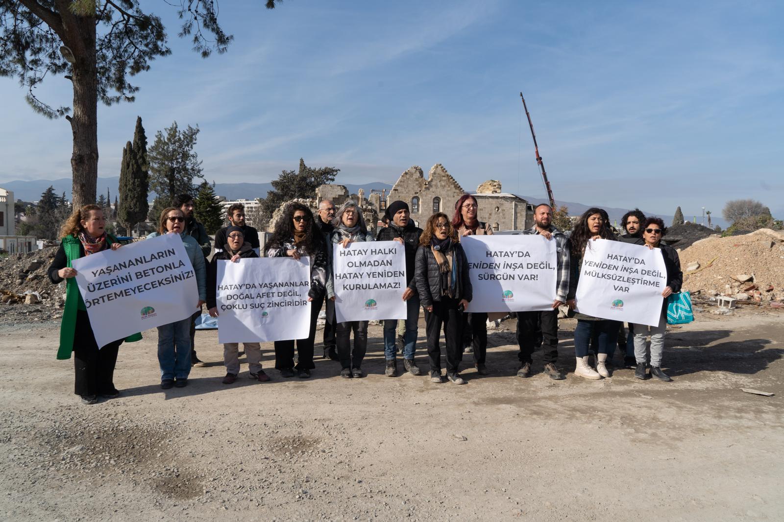 İklim Adaleti Koalisyonu: ‘Hatay’ı silemeyeceksiniz’