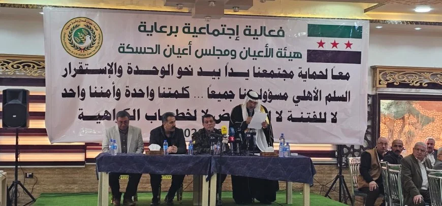 Mazlum Abdi, Haseke’de kanaat önderleriyle bir araya geldi