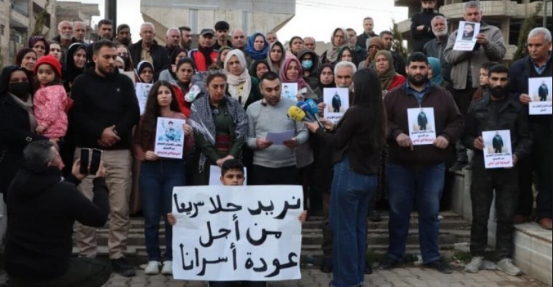 Tutuklu aileleri Kamışlo’dan seslendi: Anlaşmayı uygulayın, serbest bırakın