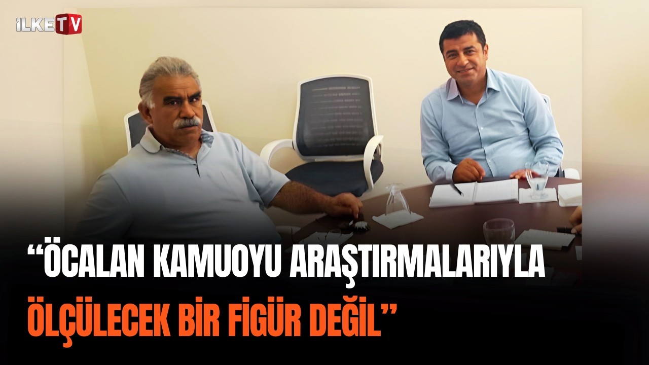 Lokman Ergün: ‘Öcalan ve Demirtaş karşılaştırması ontolojik olarak doğru değil’