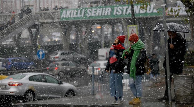 İstanbul için bu geceden itibaren fırtına ve kar uyarısı