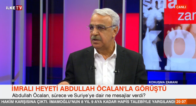 DEM Parti İmralı Heyeti Üyesi Mithat Sancar İlke TV’de