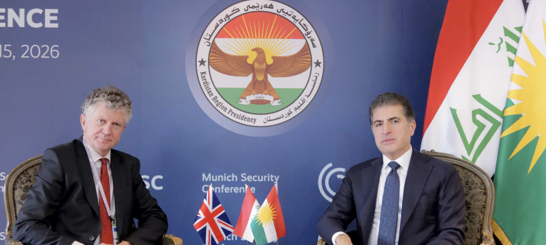 Münih Güvenlik Konferansı | Neçirvan Barzani, İngiltere Ulusal Güvenlik Danışmanı ile görüştü