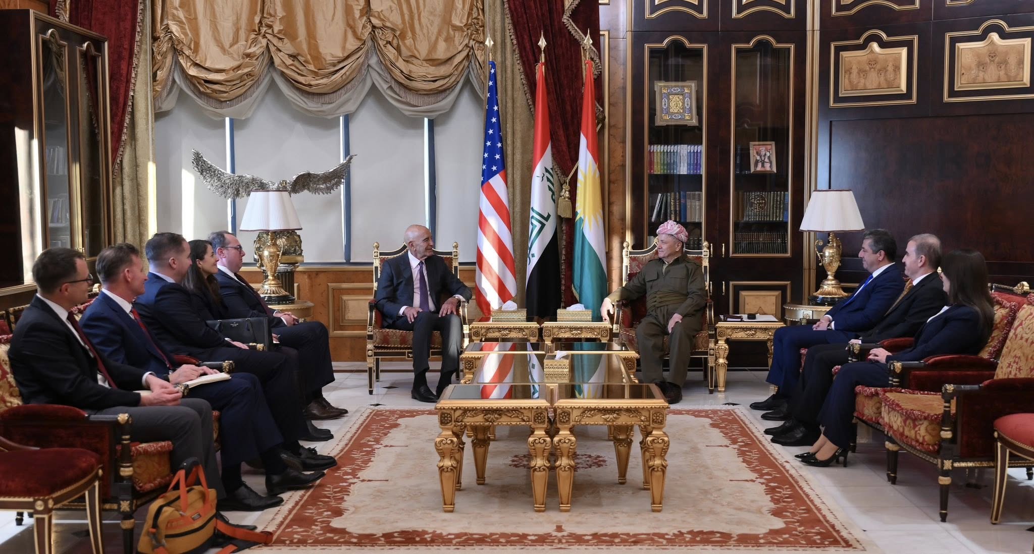 Barzani’den Barrack’a barış ve istikrar vurgusu: Gündem Suriye ve Irak